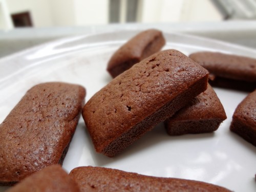 financiers au chocolat