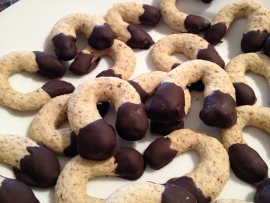 biscuits noisettes chocolat