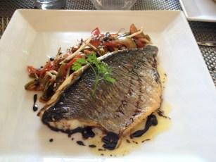 daurade aux legumes