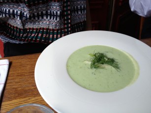velouté de courgette