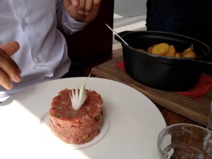 tartare au couteau
