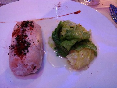 saumon tandoori chou gingembre