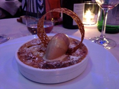 clafoutis poire amandes