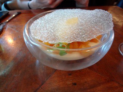 panna cotta ananas mangue