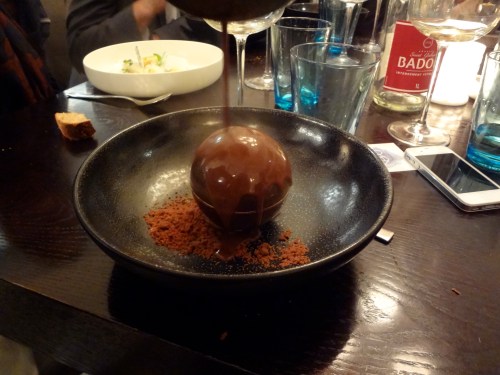 sphere chocolat