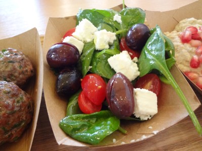 salade pousses d'epinard