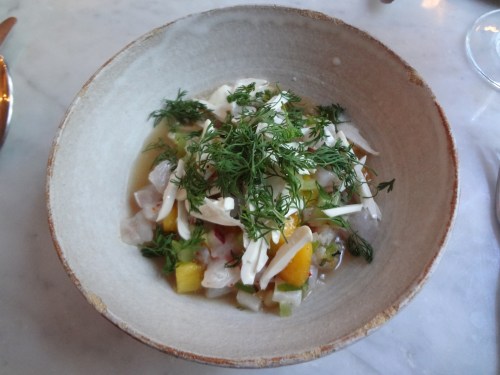 ceviche de daurade