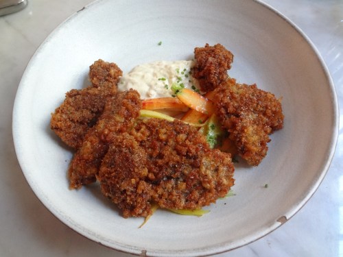 foies de volailles frits