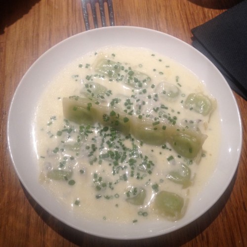 ravioles de royan au gorgonzola