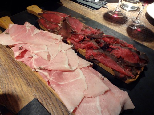 assortiment de charcuterie