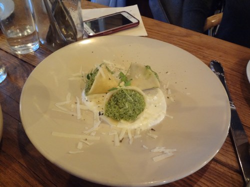 raviole ricotta épinard